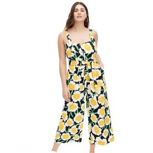 Women’s Utility Sleeveless Yellow Poppy Jumpsuit DVF for Target